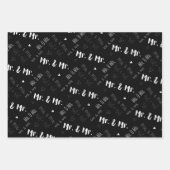 Mr & Mr Wedding Wrapping Paper Sheets (Voorkant 2)