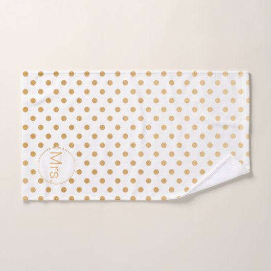 Mr & Mrs badhanddoek, verander de kleur Bad Handdoek (Handdoek)