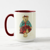 MR & MRS BEER Tall Maroon Combo Mok (Links)