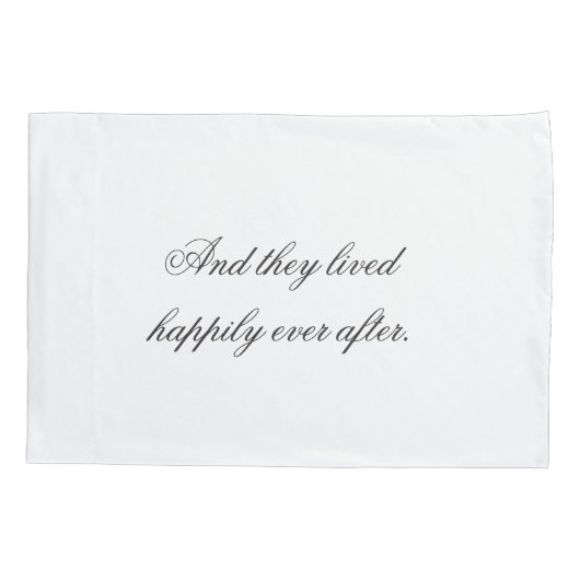 Mr. & Mrs Bride & Groom Pas getrouwd Custom Set Kussensloop (Achterkant-Links)