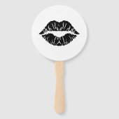 Mr. Mrs. Bride of bruidegom huwelijksspel Handwaaier (Voorkant)