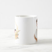 Mr & Mrs, Brown Minimalist Wedding ,2 rode harten Koffiemok (Center)