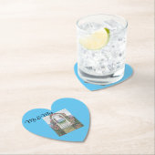 Mr & Mrs Bruiloft onderzetters voor gasten (Insitu)