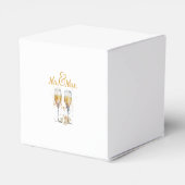 Mr Mrs Champagne Viering Bedankdoosjes (Achterkant)
