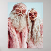 Mr. & Mrs. Claus draaien hoofden op festival Poster (Voorkant)