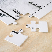 Mr. & Mrs Claus Hoe het allemaal begon met Jigzaag Legpuzzel (Zijkant)