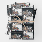 Mr. & Mrs. Claus How it All Began Inpakpapier Vel (In situ)