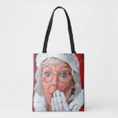 Mr. & Mrs. Claus Tote Bag (Voorkant)