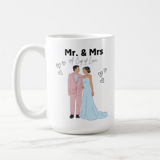 Mr & Mrs Coffee Mok (Links)