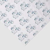 Mr. & Mrs Design Tissuepapier (Detail)