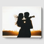 Mr Mrs Elegant Modern Minimal Blush Pink Wedding Gastenboek (Achterkant)