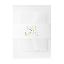 Mr & Mrs Elegant Typografie Bruiloft