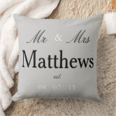 Mr & Mrs est. kussen (Deken)