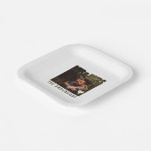 Mr & Mrs Foto Blok Hart Jubileum Naam Papieren Bordje (Gebogen)