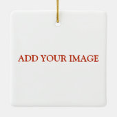 Mr. & Mrs. Gehuwd kerstfeest Keramisch Ornament (Achterkant)