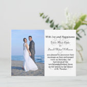 Mr. & Mrs Gray - Aankondiging van het huwelijk met (Staand voorkant)