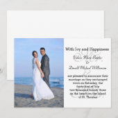 Mr. & Mrs Gray - Aankondiging van het huwelijk met (Voorkant / Achterkant)