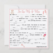 Mr & Mrs Guest libs Kaart (Voorkant)