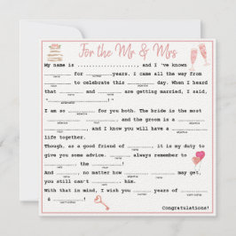 Mr & Mrs Guest libs Kaart