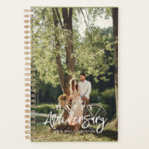 Mr & Mrs Happy Wedding Jubileum Custom Planner