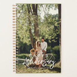 Mr & Mrs Happy Wedding Jubileum Custom Planner