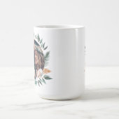 Mr & Mrs Joy | Sage Holiday Greenery Wreatfoto Koffiemok (Center)