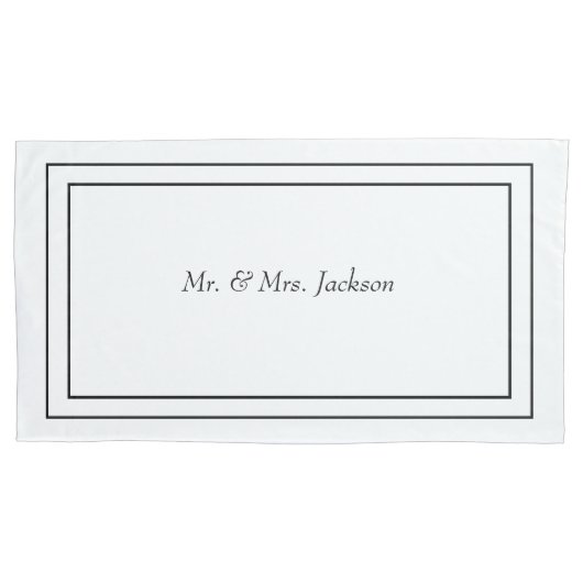 Mr & Mrs Kussenslopen (Voorkant-Links)