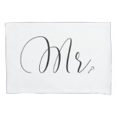 Mr. & Mrs. Lock & Key Kussensloop (Voorkant-Links)