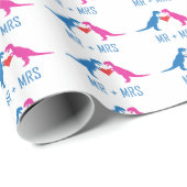Mr+Mrs. - Love Dinosaurs Cadeaupapier (Rol Hoek)