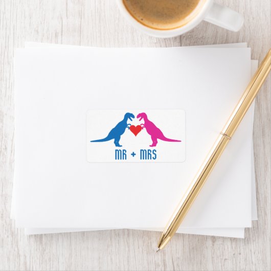 Mr+Mrs. - Love Dinosaurs Etiket (Insitu)