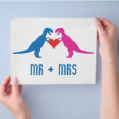 Mr+Mrs. - Love Dinosaurs Flyer (Hand)