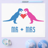 Mr+Mrs. - Love Dinosaurs Flyer (Enkel)