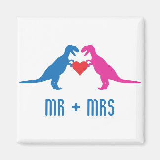 Mr+Mrs. - Love Dinosaurs Magneet