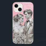Mr & Mrs Loving Couple net getrouwd geschenken Case-Mate iPhone 14 Hoesje<br><div class="desc">Mr & Mrs Loving Couple net getrouwd Hoesje-Mate iPhone 14 Hoesje</div>