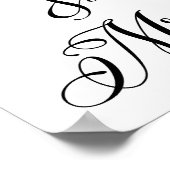 Mr & Mrs., Mister en Misses Poster (Hoek)