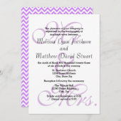 Mr & Mrs Paarse - Uitnodiging voor bruiloft en rec (Voorkant / Achterkant)