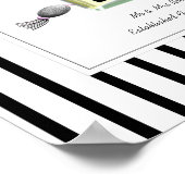 Mr & Mrs Perfume Bottles Personalized Wedding Poster (Hoek)