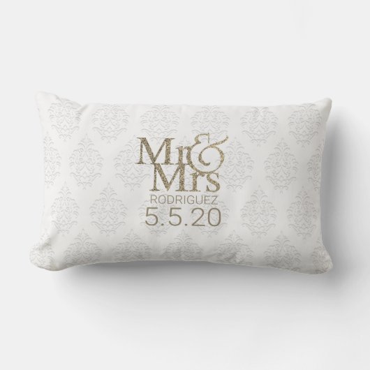 Mr. & Mrs Royal Fairytale Kussen (Voorkant)