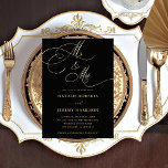 Mr & Mrs Script Dark Faded Foto QR Code Bruiloft Folie Uitnodiging<br><div class="desc">Verras uw dierbaren met deze elegante,  romantische uitnodiging,  met  script "Mr & Mrs" kalligrafie,  donker vervaagde foto,  aangepaste tekst & QR-code naar keuze. Voeg eenvoudig uw eigen gegevens toe door op de optie "personaliseren" te klikken.</div>