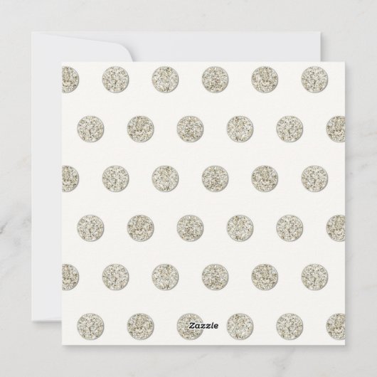 Mr & Mrs Shimmer Glitter Kijk Kerstmis Foto Feestdagenkaart (Achterkant)