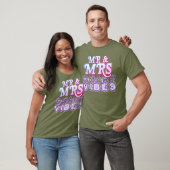 Mr. & Mrs Smart Vibes Stylish Basic Dark T-Shirt (Unisex)