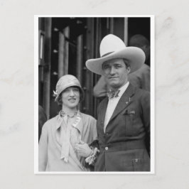 Mr. & Mrs Tom Mix Briefkaart