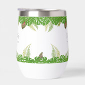 Mr & Mrs Tropical Leaves Script Huwelijkscadeau (Rechts)