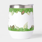 Mr & Mrs Tropical Leaves Script Huwelijkscadeau (Links)