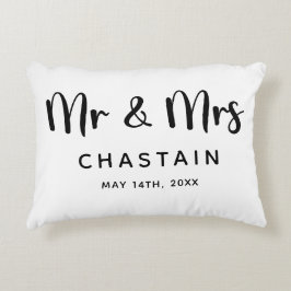  Mr. & Mrs. | Trouwen  Accent Kussen