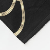 Mr & Mrs Wedding - Gepersonaliseerd Fleece Deken (Hoek)