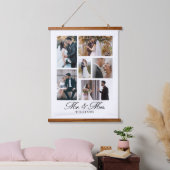 Mr. & Mrs Wedding Photo Keepomwille Hangend Wandkleed (Slaapkamer)