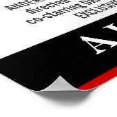 Mr & Mrs Wedding Poster - Custom Movie Sjabloon (Hoek)