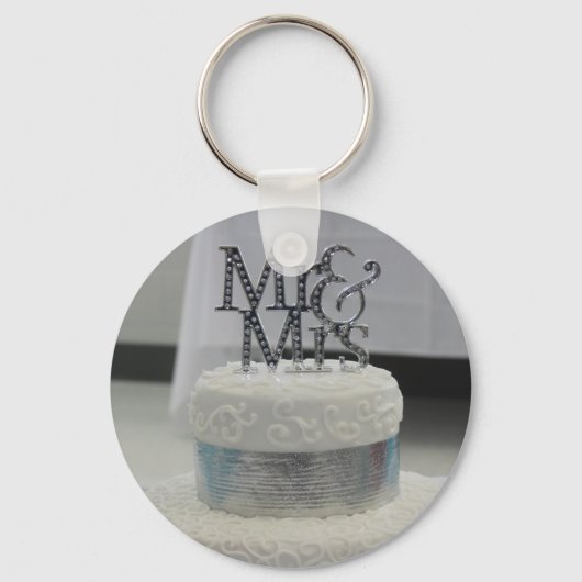 Mr&Mrs Wedding Sleutelhanger (Voorkant)
