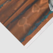 Mr & Mrs Zebra Paarse gekleurde decoupage Tissuepapier (Detail)